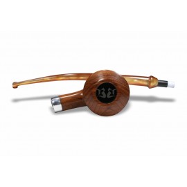 Cachimbo Bertoldi Luiggi Natural Longo 9mm Peça Única